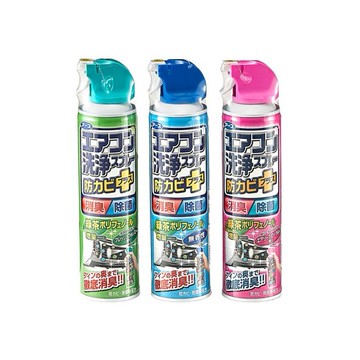 日本 興家安速~冷氣清潔劑(420ml) 森林／無香／花香 3款可選  免水洗