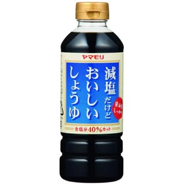 #悠西將# 日本 山森 調味料 醬油 減鹽醬油 50% 日本醬油 山森醬油 500ML