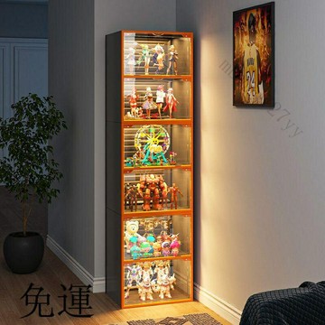 ??快速出貨?? 附發票 工廠現貨 免運 含發票 樂高手辦展示櫃 玩具模型收納盒 仿亞剋力透明傢用積木産品陳列架子