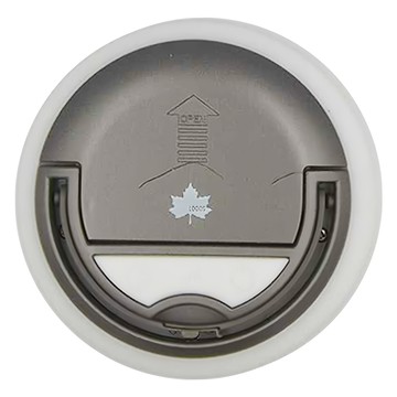 LOGOS 2WAY 燈籠形冷暖LED營燈 φ10x7.5cm 白/暖/無段調光  白色  1個