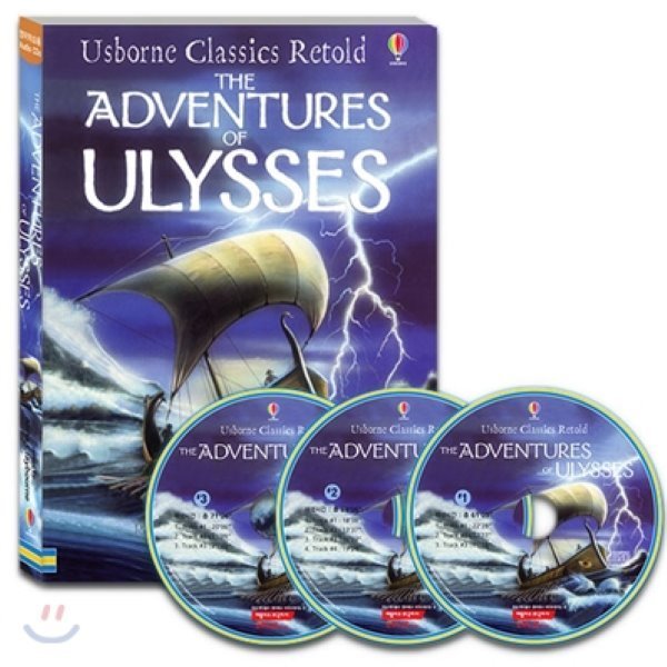 Usborne Classics Retoldアドベンチャー編：The Adventures of Ulysses（Book CD）Anna Claybourne