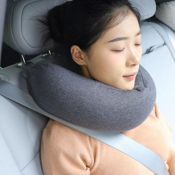 免運🛒車上睡覺神器汽車頭枕副駕駛長途旅行坐車載飛機側睡靠枕u型枕