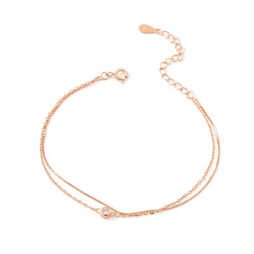 [純銀] 沈醉糖晶手鍊 / 2色 / 2 size / Sugar Crystals Bracelet