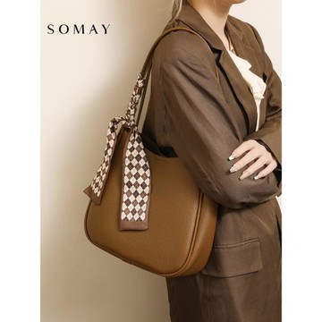 托特包包女士2025新款春夏百搭大包單肩包上班通勤大容量腋下女包