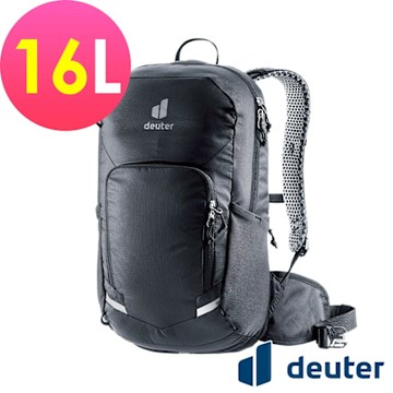 【deuter 德國】Bike I 16L自行車背包3202025黑/透氣/單車包/越野包