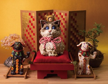 新年送禮【寵物鏡餅】專屬寵物訂製\客製化寵物公仔\貓鏡