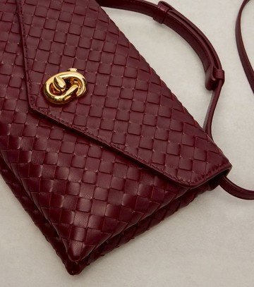 Bottega Veneta Knot Lock leather shoulder bag