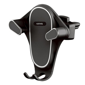Kinyo 彈力式出風口手機架 113 x 86 x 113mm 75g  黑色 出風口型  1個