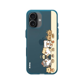iPhone 17 Clear (相機按鈕) 夜幕藍 - 嗨小強 Hi John - HAPPY TOGETHER