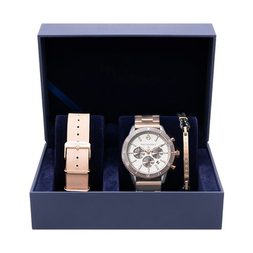 [可選色]聖誕禮盒-女款 水行俠[熊貓款]腕錶