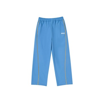 FILA KIDS 童平織長褲-藍色 1PNZ-8706-BU