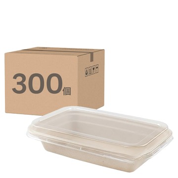 萬福 植纖單格長方餐盒 F 750ml  50個裝  6套