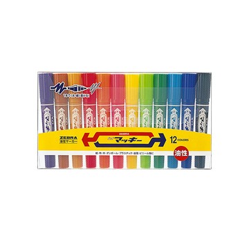Zebra high McKee 12 color set C MC12C 00012504 [buying three sets]