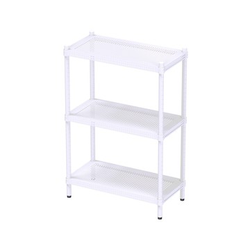 比架王 沖孔 60x30x90cm 三層置物架 兩色可選 /收納架/置物架/沖孔架/鐵架
