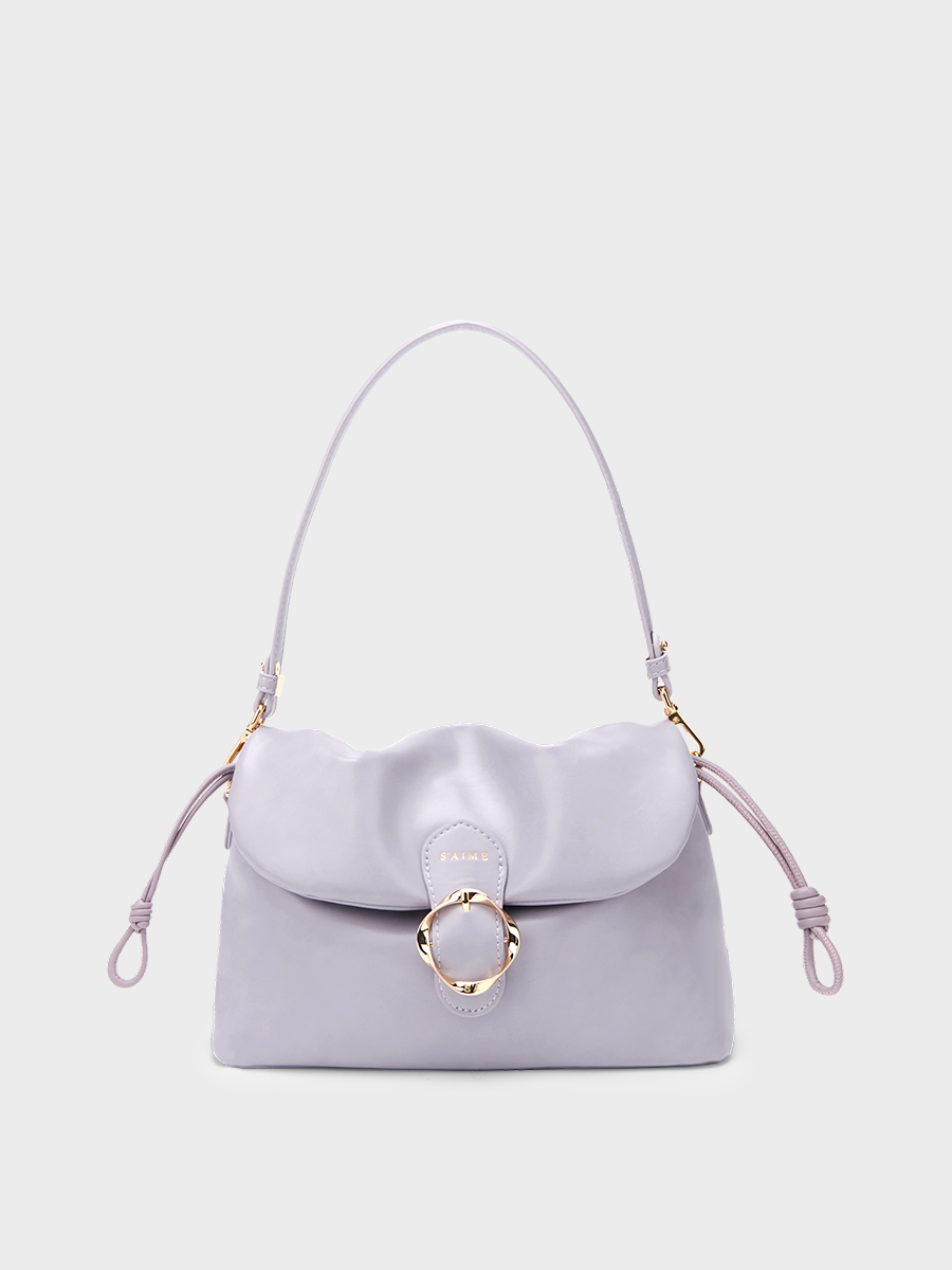 送料込★S’AIME★波紋五金束口掀蓋小方包 S★2wayショルダーBAG S'AIME 2WAY波紋五金束口掀蓋方包(M)｜ S'AIME東京企劃