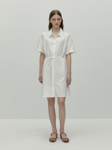 Belted Shirt Dress