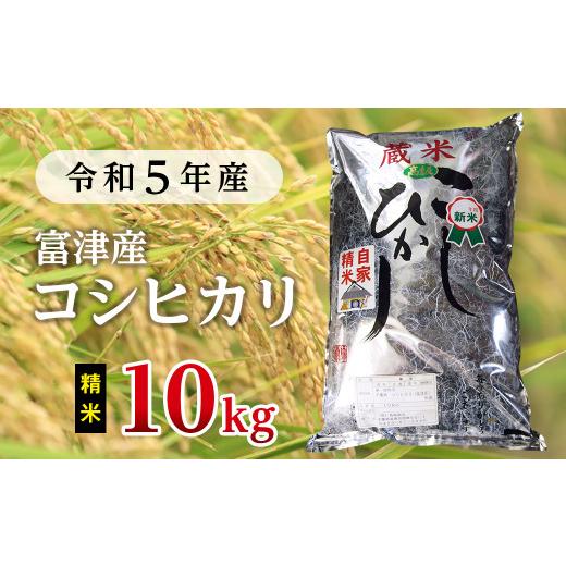 ふるさと納税 千葉県 富津市 令和5年 富津産コシヒカリ10kg（精米）