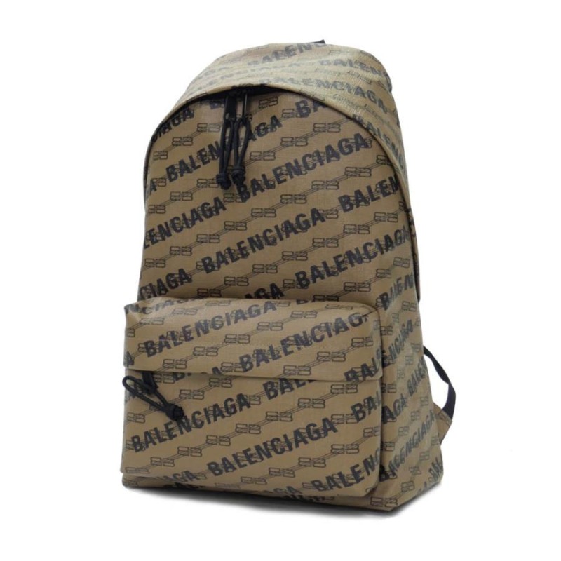 新品 バレンシアガ BALENCIAGA リュックサック シグネチャー ベージュ約1020gBEIGE本体