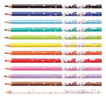 【利百代】小天使抗菌三角色鉛筆(12支/罐)CC004【APP滿額下單10%點數(單一帳號最高5000點)】1/31止