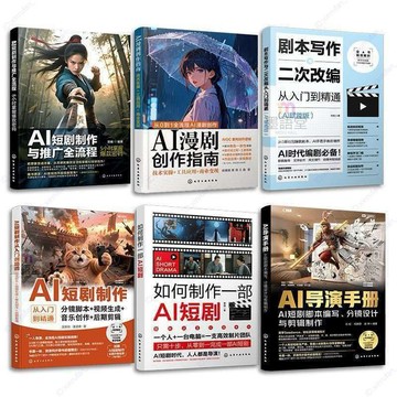 正版有貨🔥AI短劇製作與推廣全流程 5小時掌握爆款密碼 AI技術賦能短劇創作與推廣指南 AI短劇漫劇創作指南短劇底層邏輯