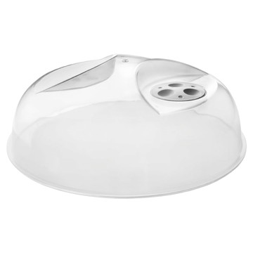 ibili 防噴微波蓋 圓  透明色  1個  25cm