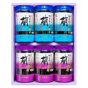 ふるさと納税 佐賀県有明海産味付海苔詰め合せ(味付のり・塩のり 各3本) A2-F057008 佐賀県基山町