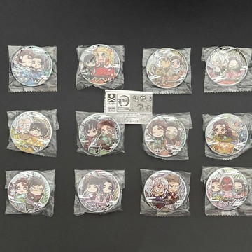 全新正版日谷鬼滅之刃商隊徽章山王型VOL3 12種周邊穀子