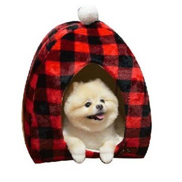 SWEET 暖暖兩用寵物睡窩 蒙古包(附軟墊)