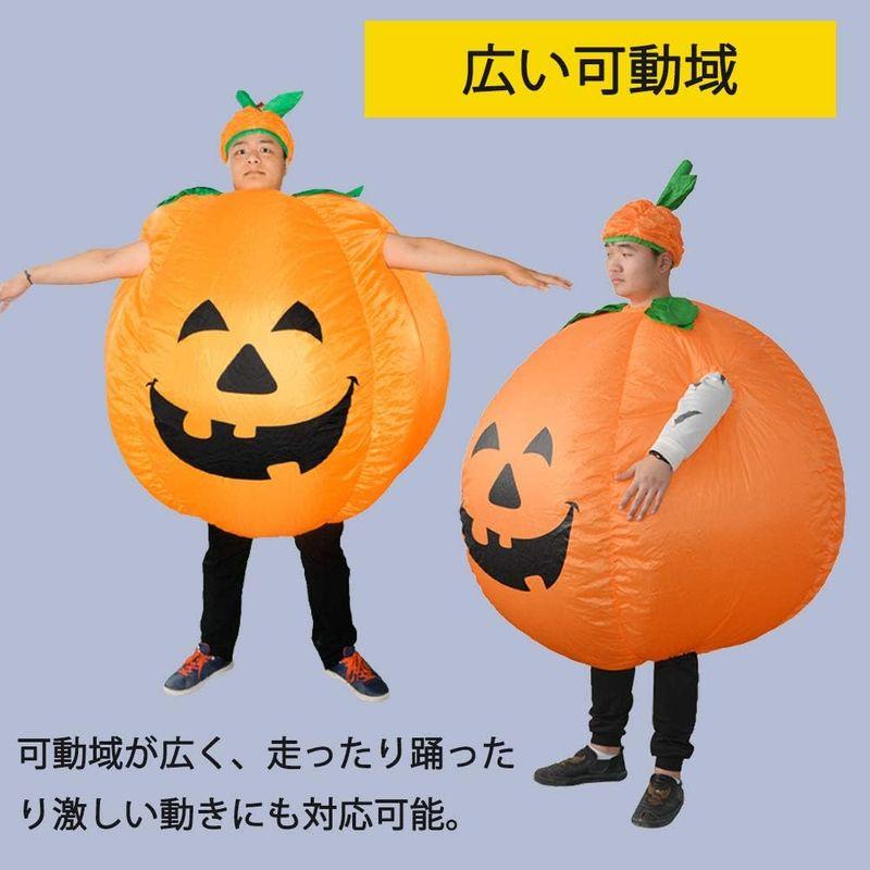 ハロウィン かぼちゃ コスチューム 大人用 - ハロウィン