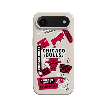 iPhone Air SolidX 貝殼灰 - NBA - 拼貼系列-芝加哥公牛 Chicago Bulls - Collage