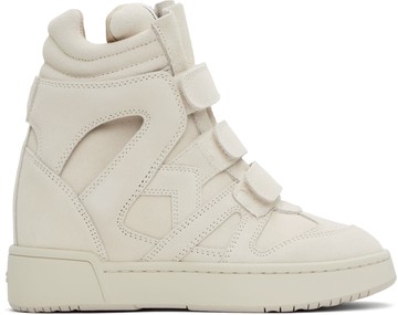 Isabel Marant 灰白色 IM3 高帮运动鞋