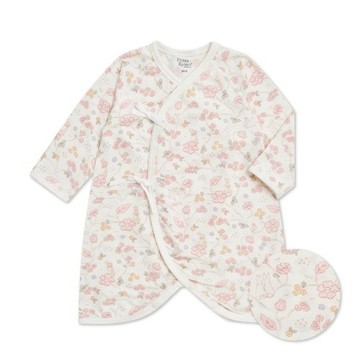 花徑小兔肚衣蝴蝶兔裝(美麗諾羊毛布)