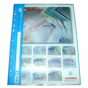 【文具通】天騰11孔20入A4資料簿[藍]FX1102 L1030513【APP滿額下單10%點數(單一帳號最高1000點)】9/30止