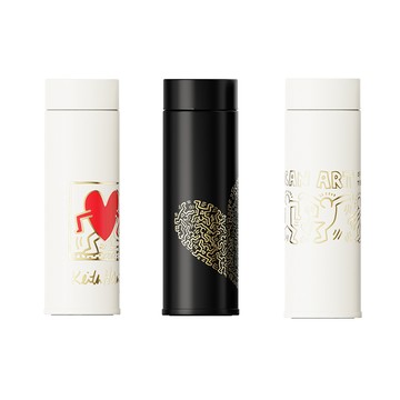 保溫瓶 GERM格米 凱斯哈林聯名款假日保溫保冷杯300ml(隨行杯/保溫瓶/保冰瓶/水壺)