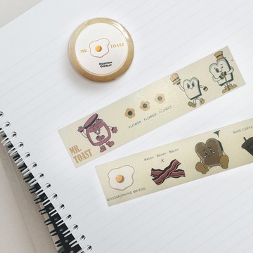 MR.TOAST丨紙膠帶 / 手帳裝飾 日本和紙 寬3cm – 早餐好朋友