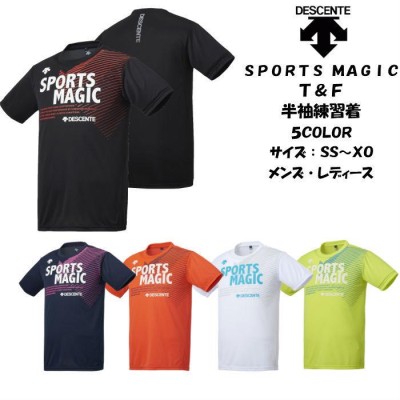 メール便だと送料無料】 半袖シャツ SPORTS MAGIC 練習着 DESCENTE