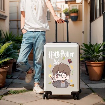 哈利波特聯名兒童行李箱男孩20寸高顏值旅行箱可登機萬向輪拉桿箱