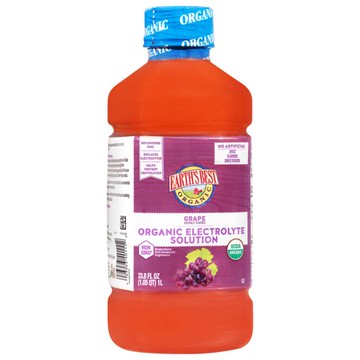 Earth's Best Organic Electrolyte Solution Concord Grape 1 Liter