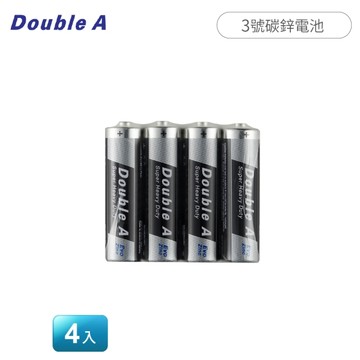 Double A 3號碳鋅電池 4入/收縮膜裝/組