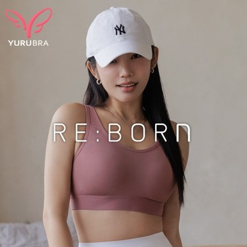 【YURUBRA】絕對女力內衣 B.C.D.E.F.G罩 重機能 無鋼圈 大罩杯 運動 台灣製 ※0700粉藕