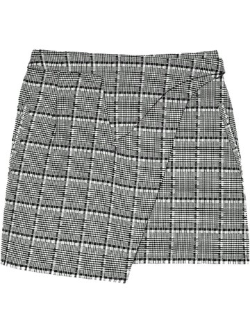 WARDROBE.NYC - wrapped mini skirt - women - Merino/Viscose - XS - Black