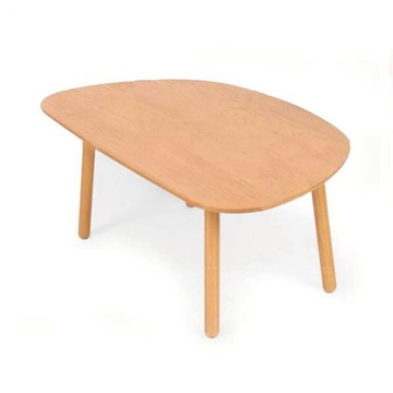 托克白橡木茶几 CB015｜北歐風實木原木茶几・小坪數客廳桌推薦