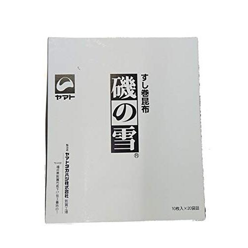 道正昆布　磯の雪　10枚入り×20袋