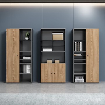 可開發票 公司埰購首選🚚 辦公室家具木質文件櫃壁櫃資料櫃儲物櫃靠墻書櫃展示櫃子背景櫃 E2MS