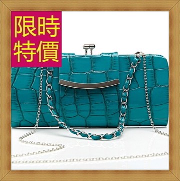 晚宴包 鏈條包-時尚高雅氣質皮革女手拿包4色58z23【獨家進口】【米蘭精品】