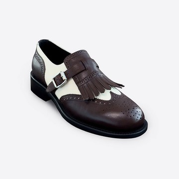 布洛克雕花拼色牛津鞋 | 流蘇厚底英倫鞋 | 學院風兩穿設計