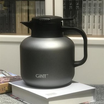 嘉特6562-180真空保溫壺316L鋼中式咖啡壺家用會議辦公室1.8L純色