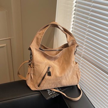 跨境包包女大容量時尚百搭質感爆款通勤腋下寬帶單肩斜挎包托特包