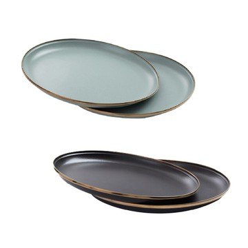 barebones琺瑯盤組 兩入一組 炭灰 ckw-341 薄荷綠 ckw-426 (悠遊戶外)