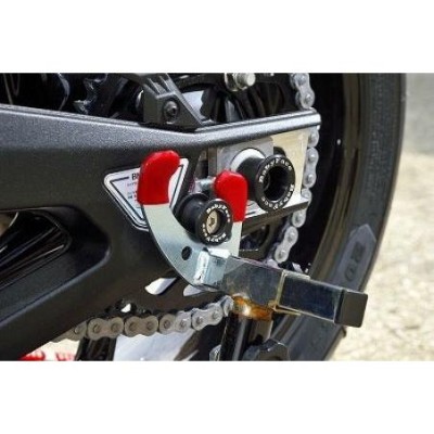 バイク メンテナンス V型スタンドフック ステイゴールド CBR250RR 17